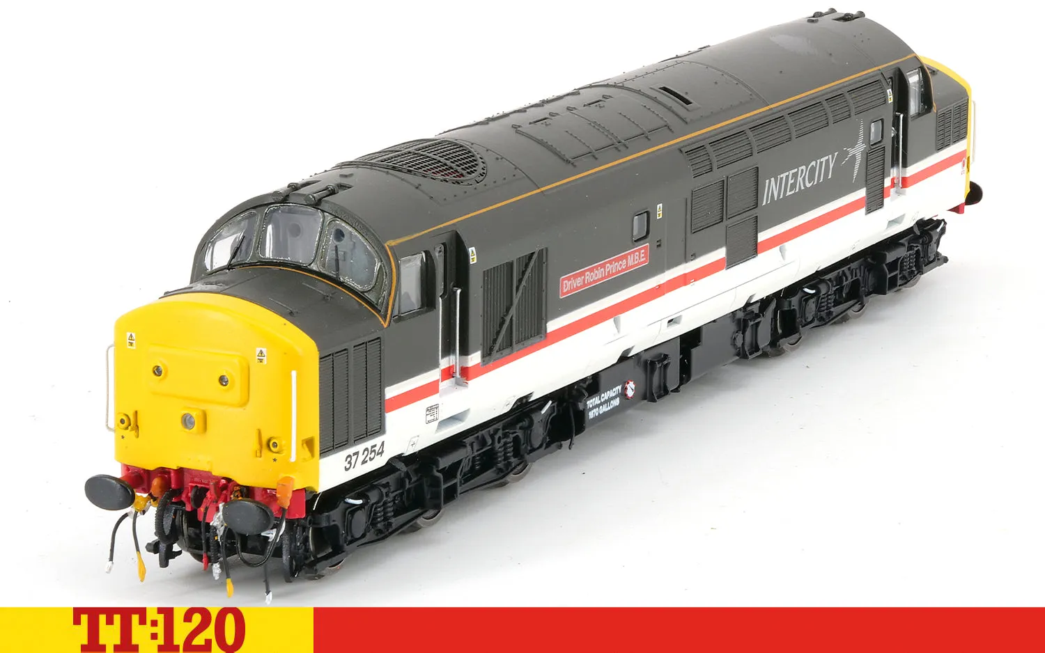 Hornby TT:120 Class 37 37254 modellok InterCity