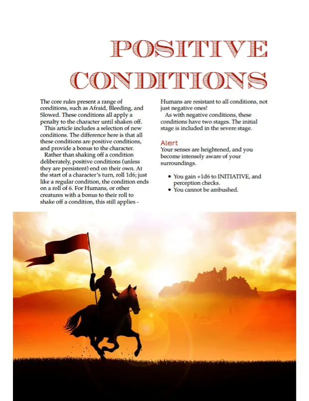 EN Publishing Positive Conditions regel PDF WOIN bonus