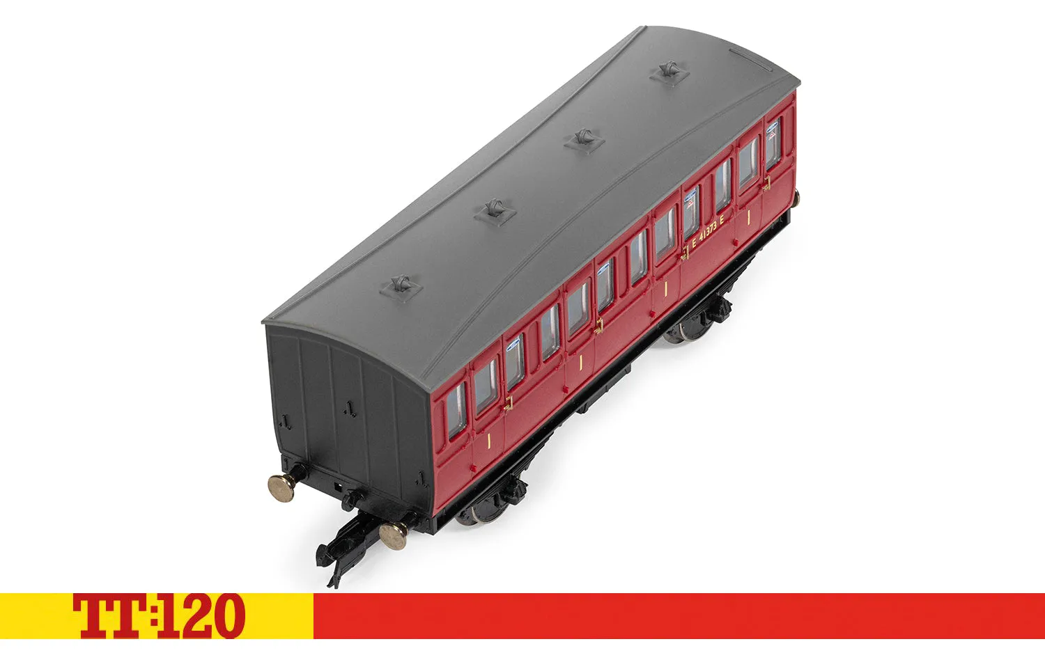 Hornby TT:120 BR 1st Class fyraxlig modellvagn