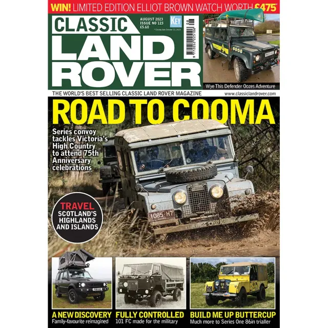 Classic Land Rover augusti 2023 tidning Series One