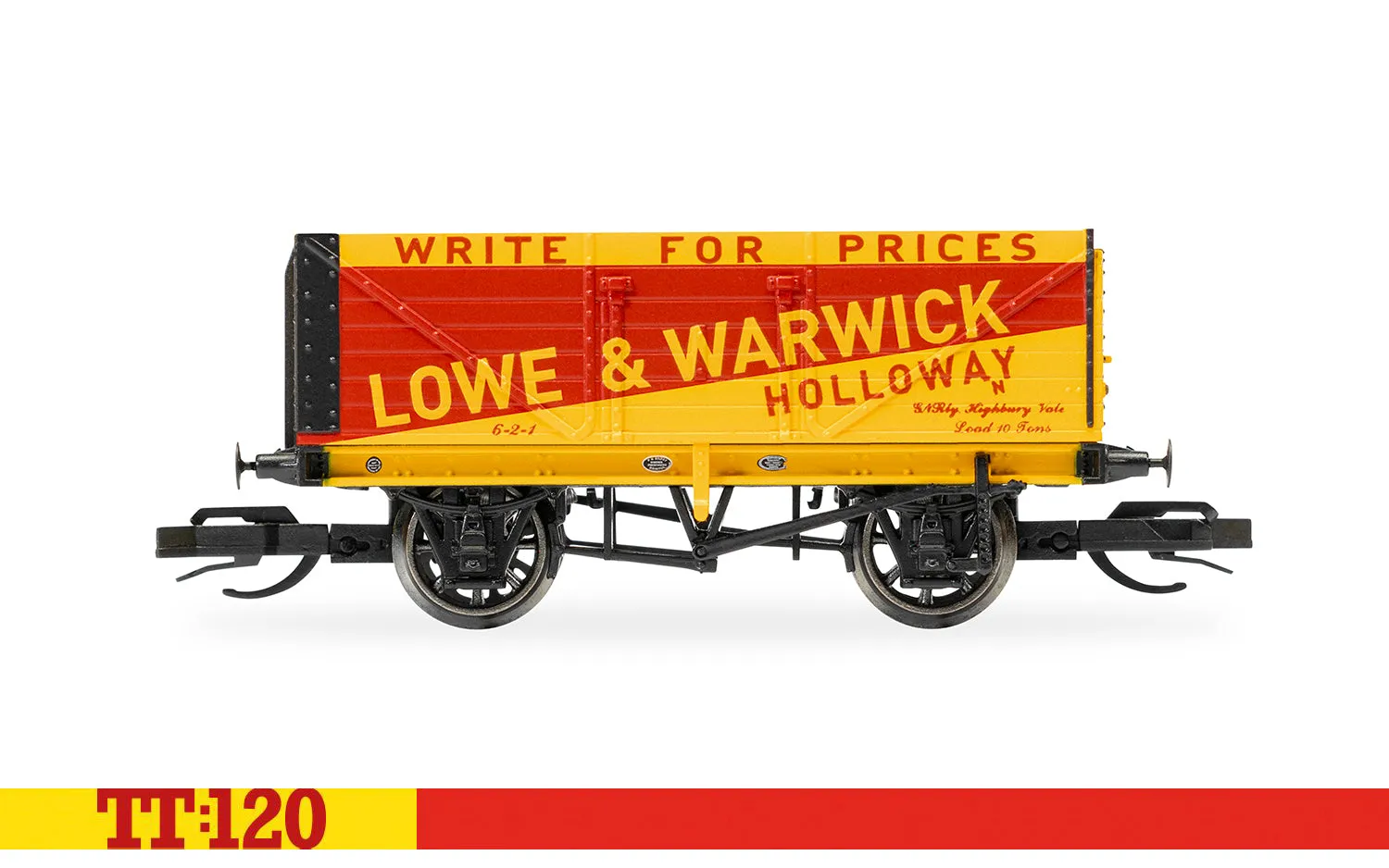 Hornby TT:120 7 plank wagon triple pack modellvagn 3-pack
