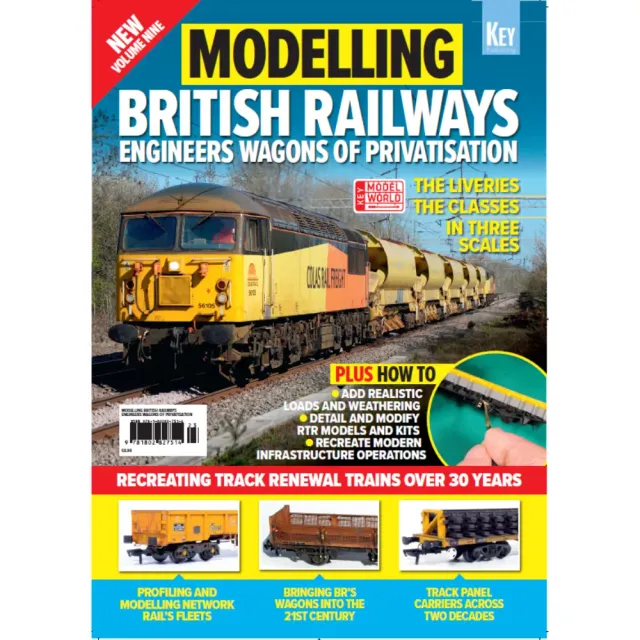 Modelling British Railways Engineers Wagons bok privatisering