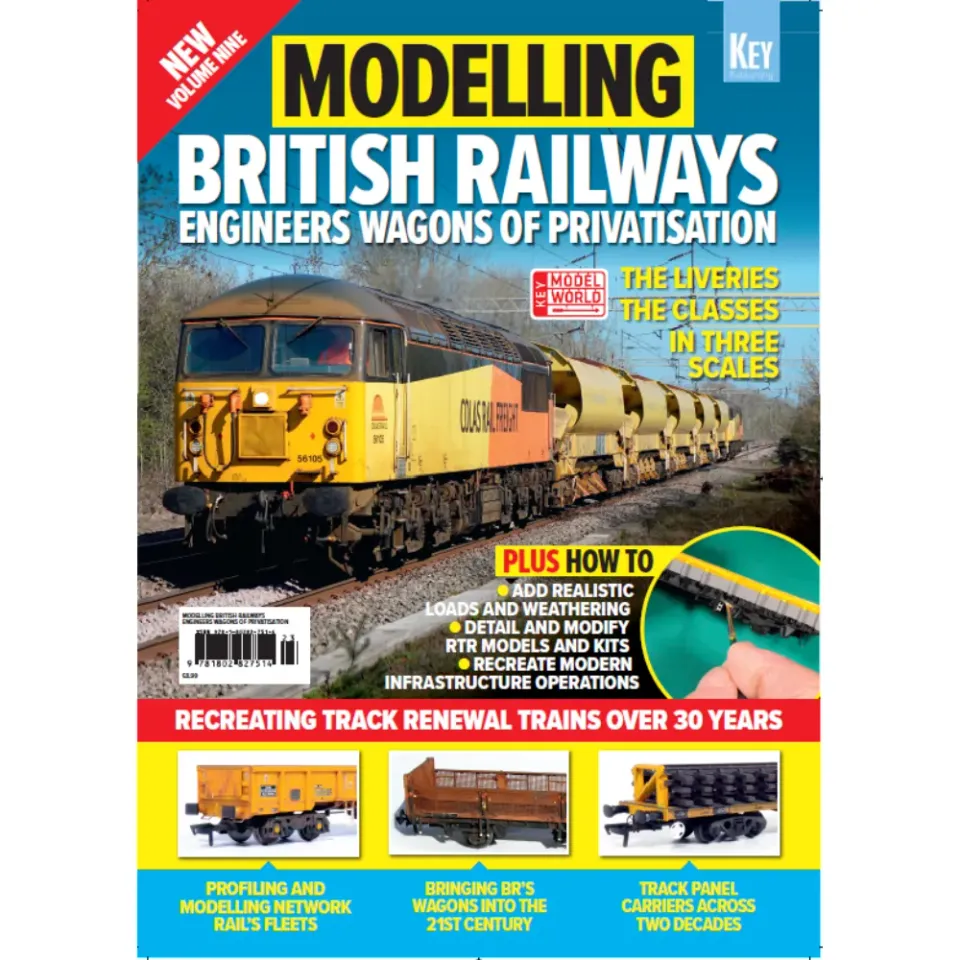 Modelling British Railways Engineers Wagons bok privatisering