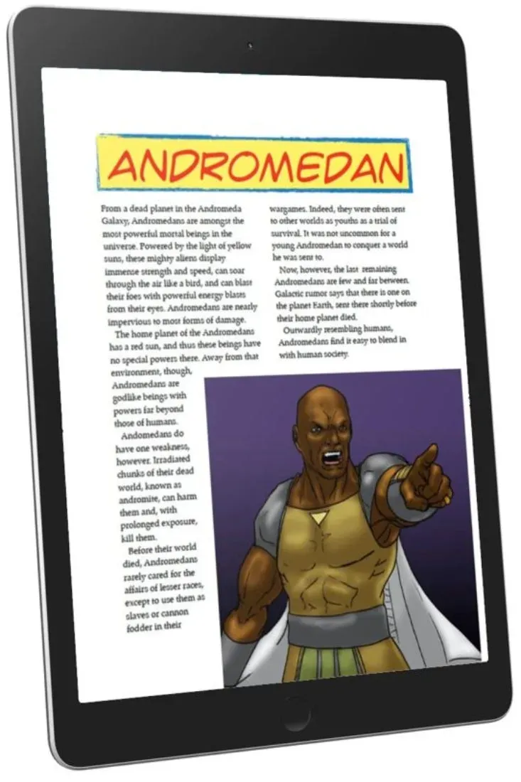 EN Publishing WOIN Andromedan rollspel PDF nedladdning