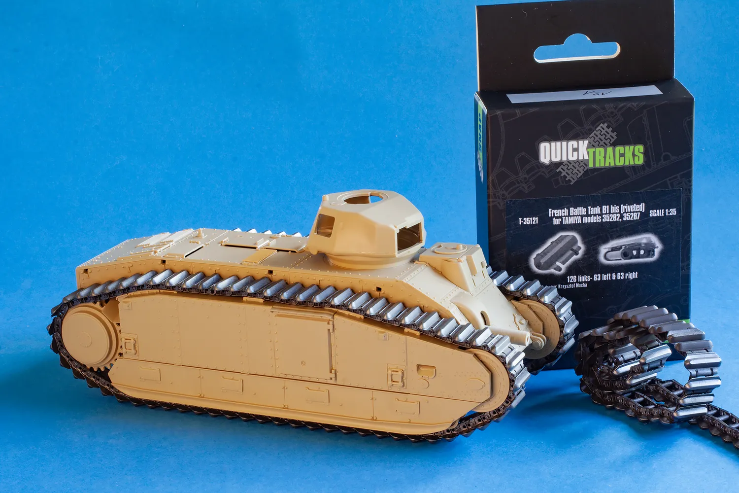 Rossagraph QuickTracks T-35121 bandset B1 bis nitad 1/35