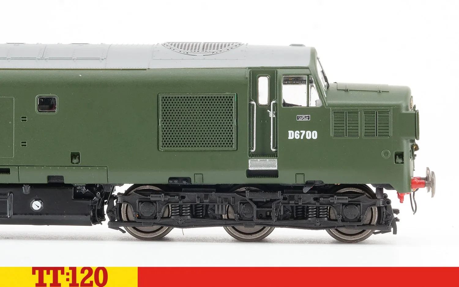 Hornby TT:120 Class 37 D6700 modellok BR-grönt