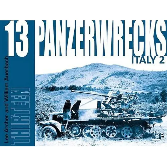 Panzerwrecks 13 Italy 2 bok med foton