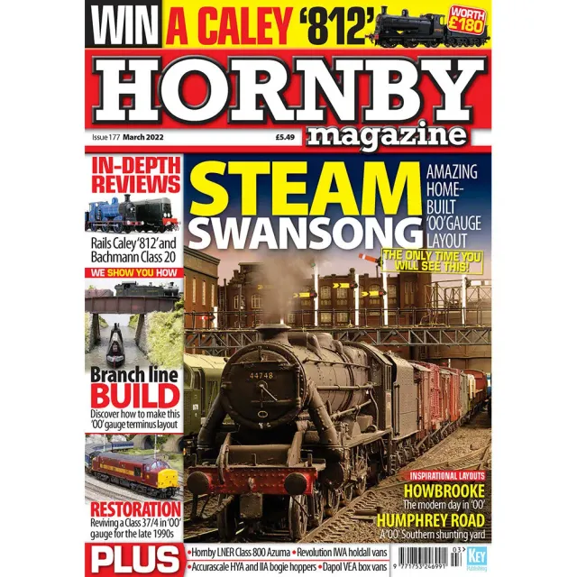 Hornby Magazine mars 2022 tidning lösnummer