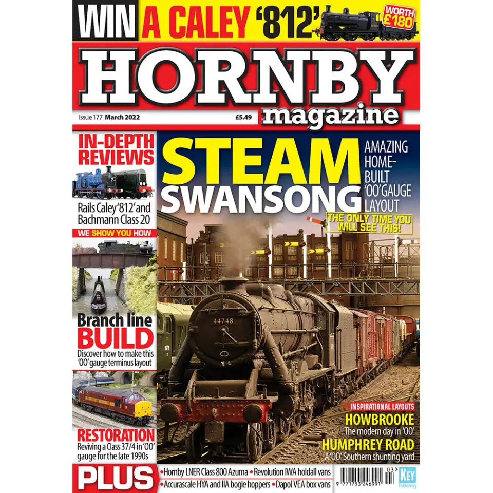 Hornby Magazine mars 2022 tidning lösnummer