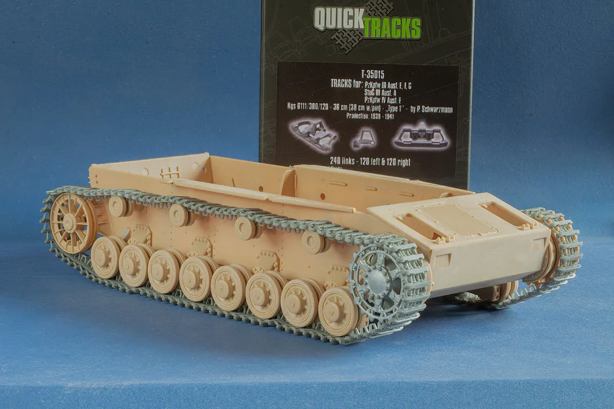 ROSSAGRAPH QuickTracks T-35015 larvband Pz III typ 1