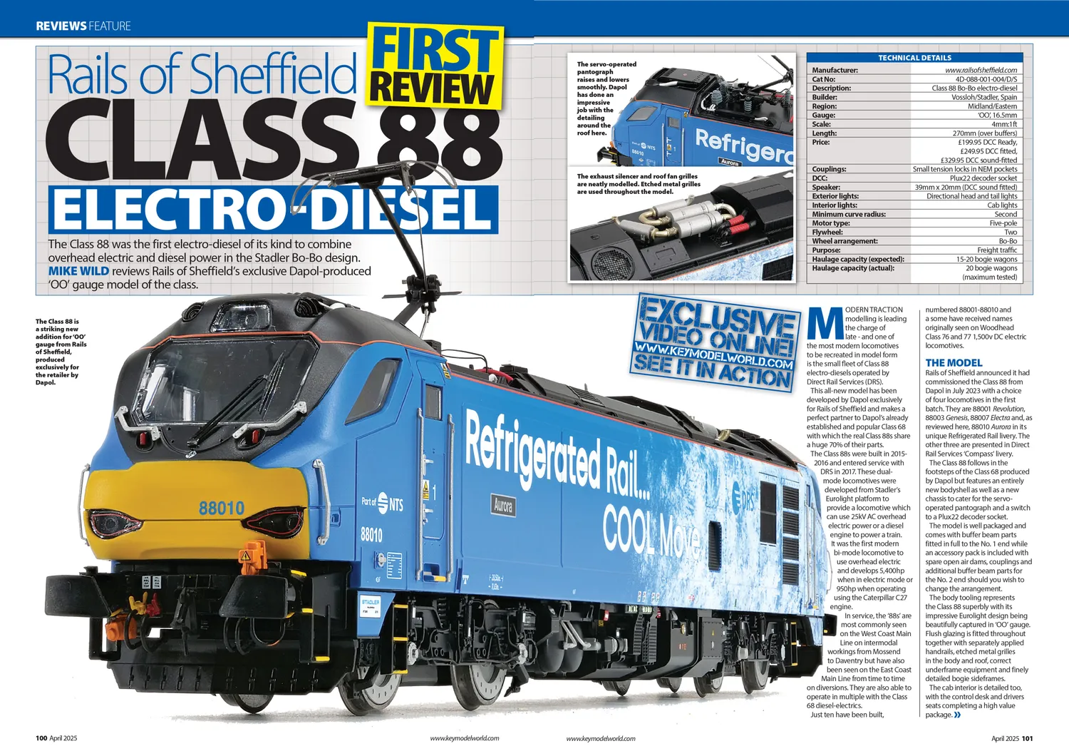 Hornby Magazine april 2025 tidning modelljärnväg