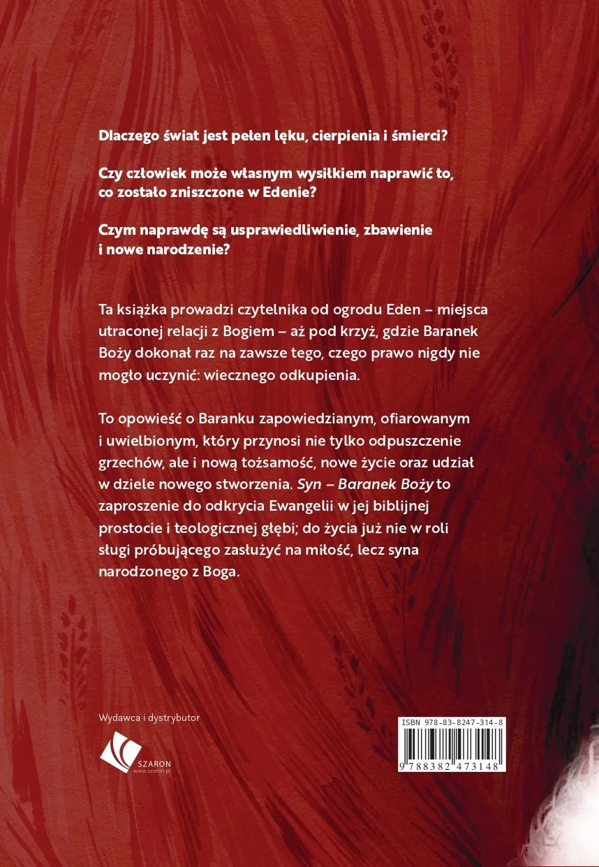 Marcin Niemiec Syn Baranek Boży bok häftad tro