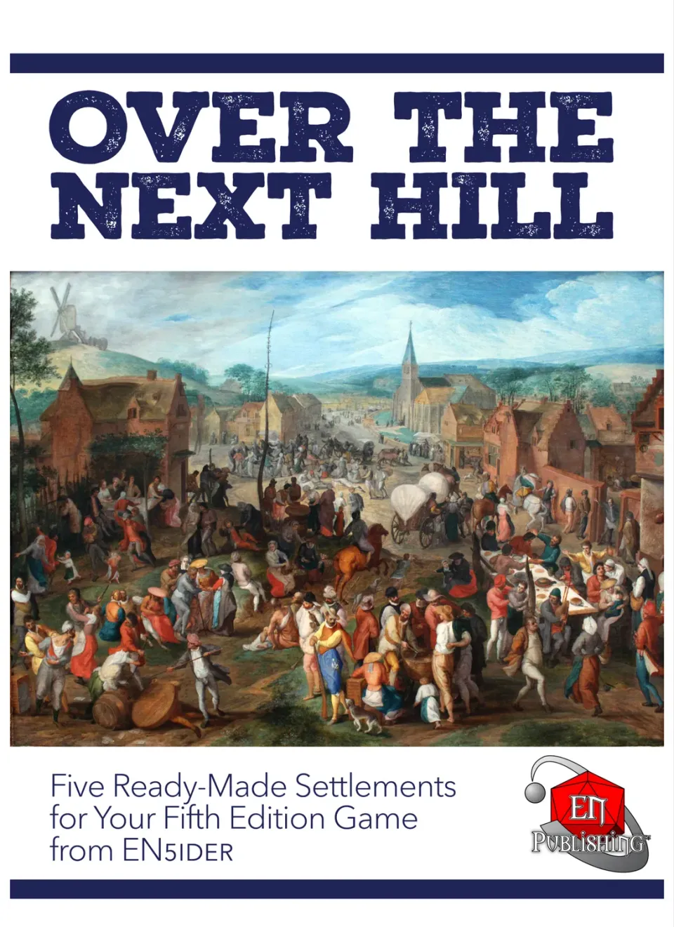 EN Publishing Over the Next Hill 5 samhällen bok+mjukpärm