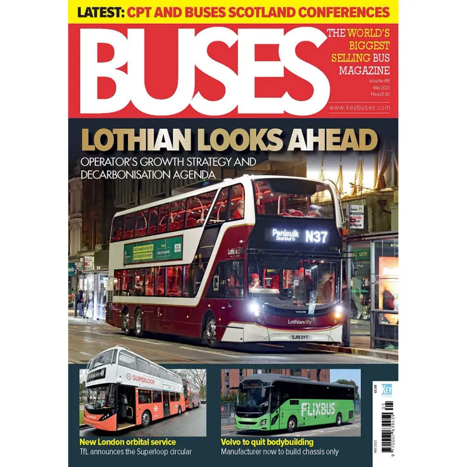 Buses Magazine May 2023 tidning baknummer