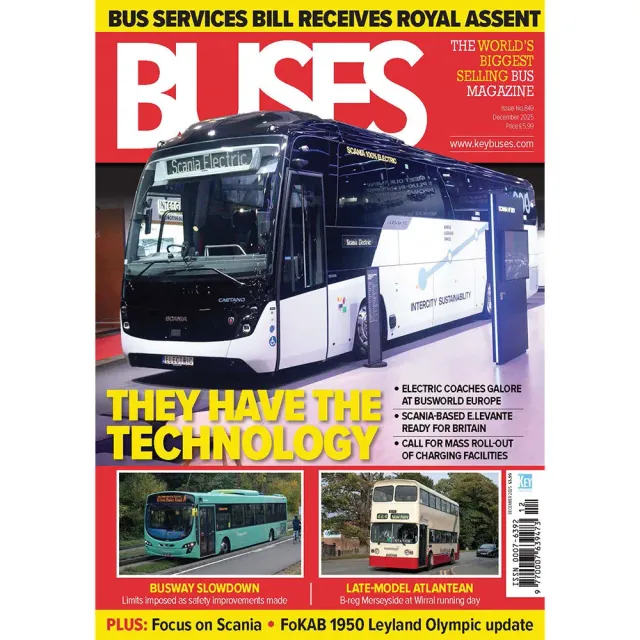 Buses tidning december 2025 elbussar