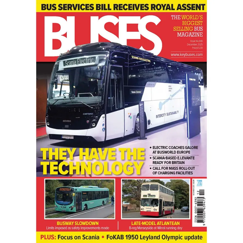 Buses tidning december 2025 elbussar