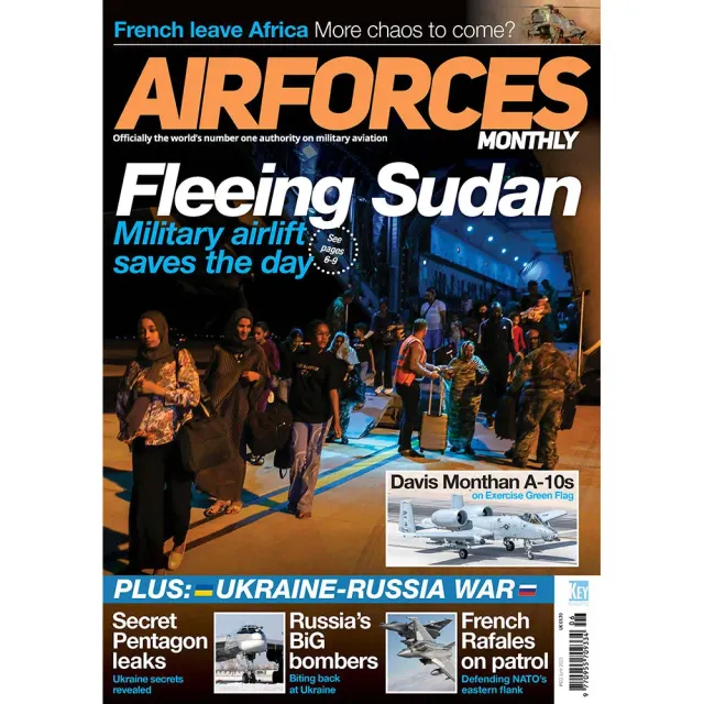 AirForces Monthly juni 2023 tidning – militärflyg