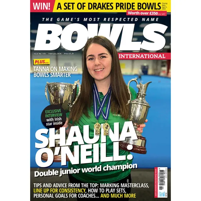 Bowls International februari 2024 tidning bowls