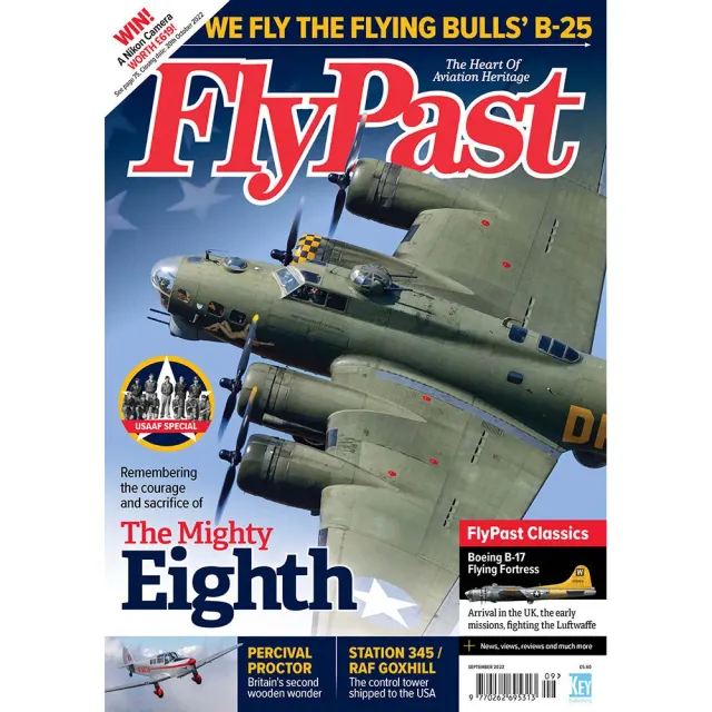 FlyPast september 2022 tidning lösnummer Mighty Eighth