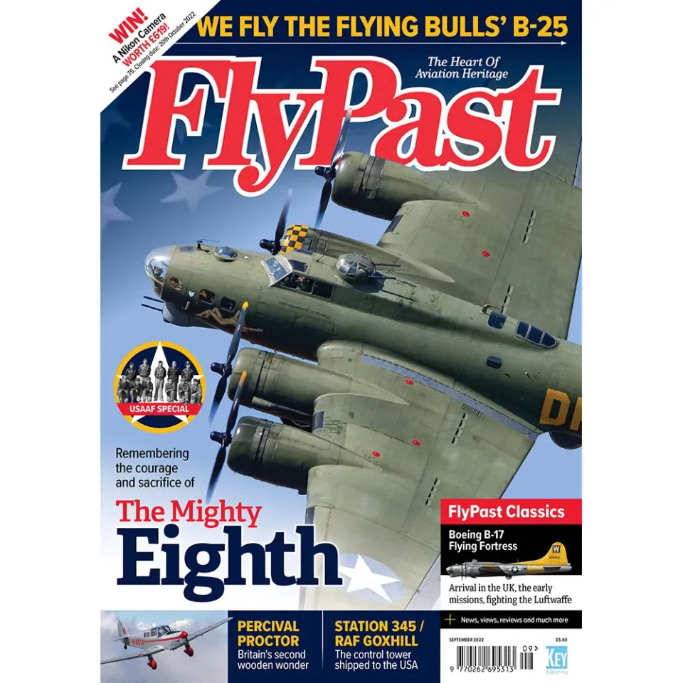 FlyPast september 2022 tidning lösnummer Mighty Eighth