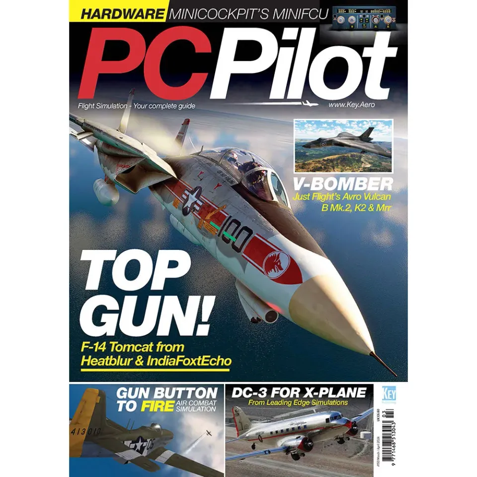 PC Pilot March/April 2024 tidning flygsimulering