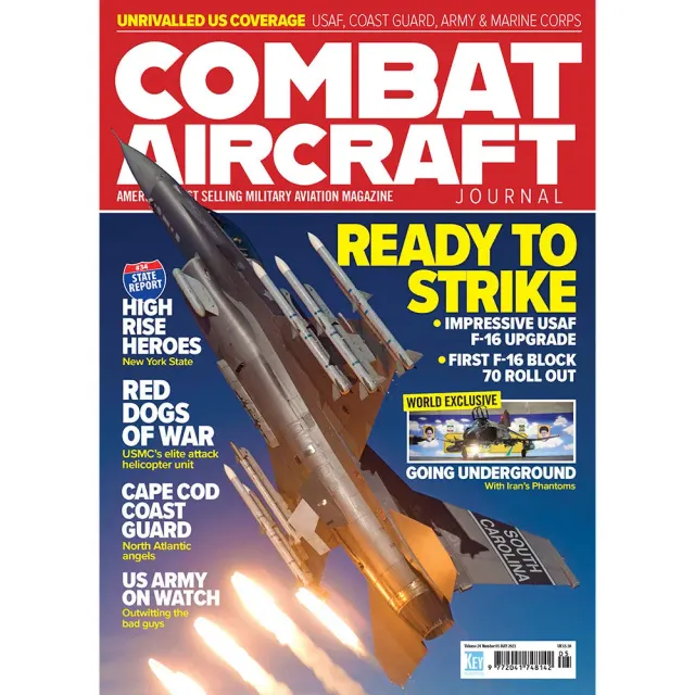 Combat Aircraft Journal maj 2023 tidning – F-16