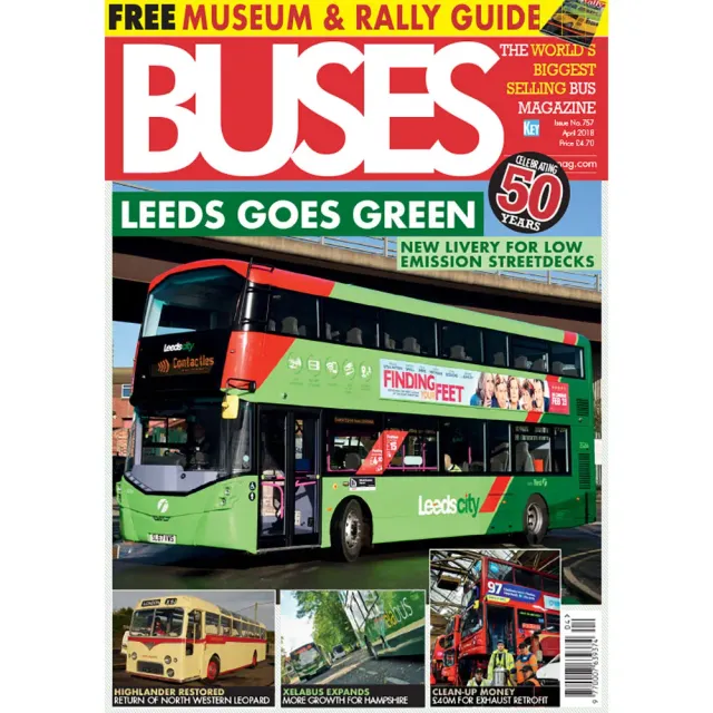 Buses tidning april 2018 lösnummer back issue