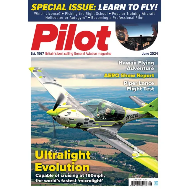Pilot juni 2024 tidning Learn to Fly Guide