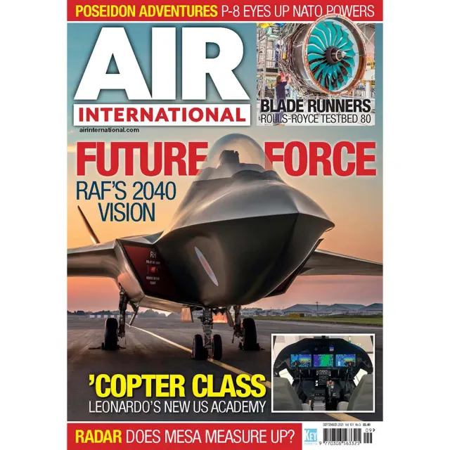 AIR International September 2021 flygtidning back issue