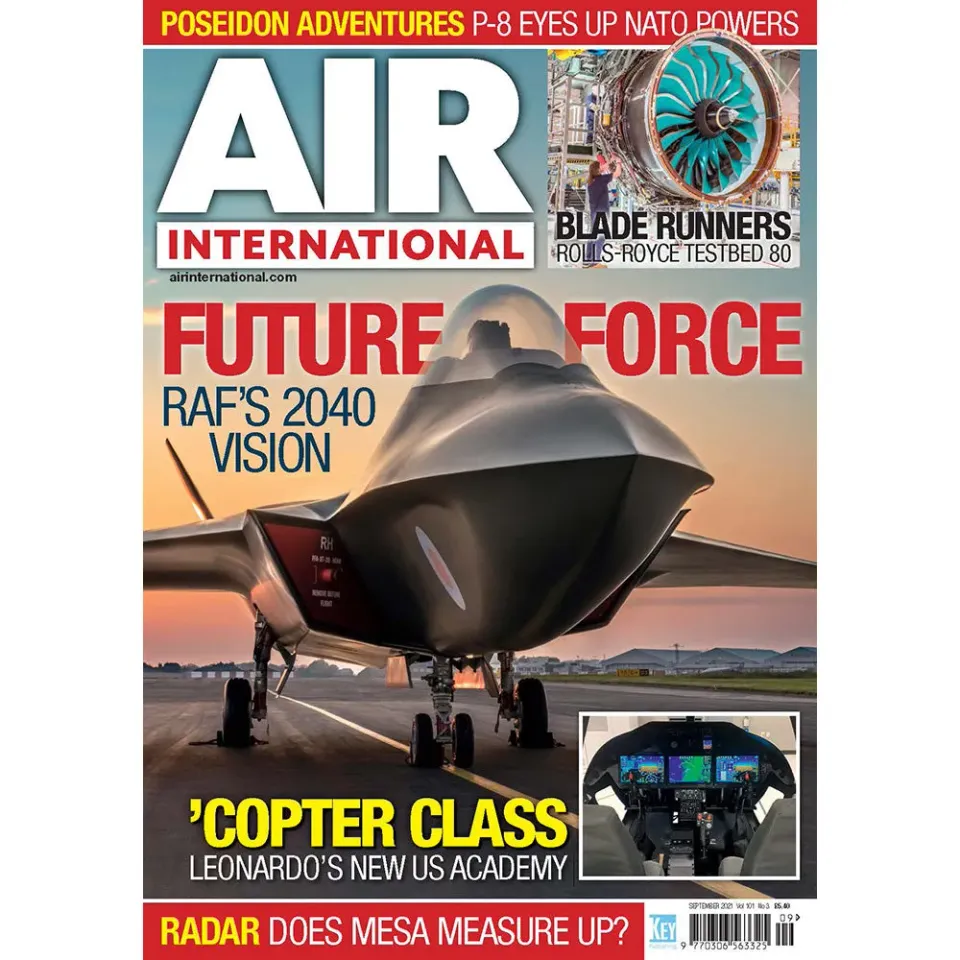 AIR International September 2021 flygtidning back issue