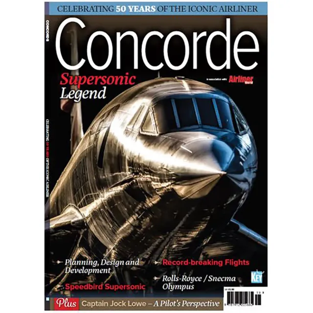 Concorde Supersonic Legend specialtidning 100 sidor