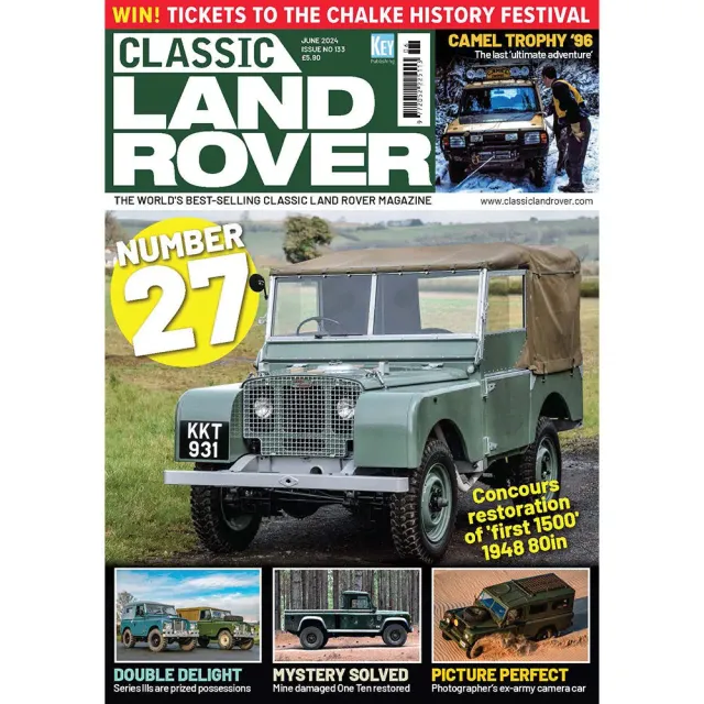Classic Land Rover juni 2024 tidning veteranbil