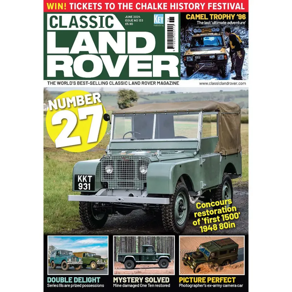 Classic Land Rover juni 2024 tidning veteranbil
