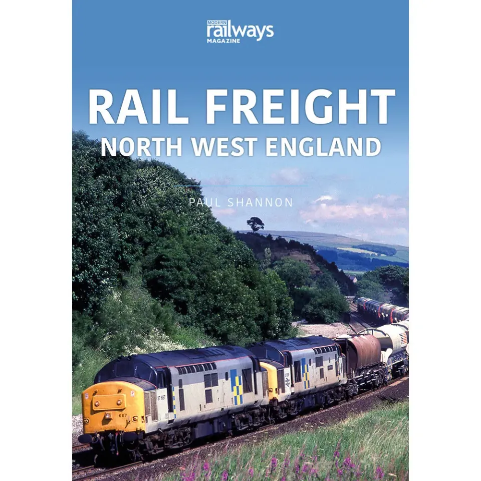 Key Books Rail Freight North West England bok godståg
