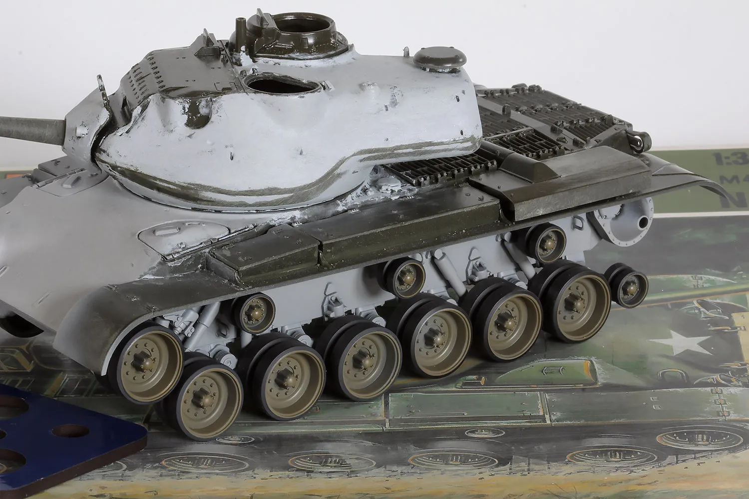 Rossagraph QuickWheel QW-188 målarmask M47 Italeri