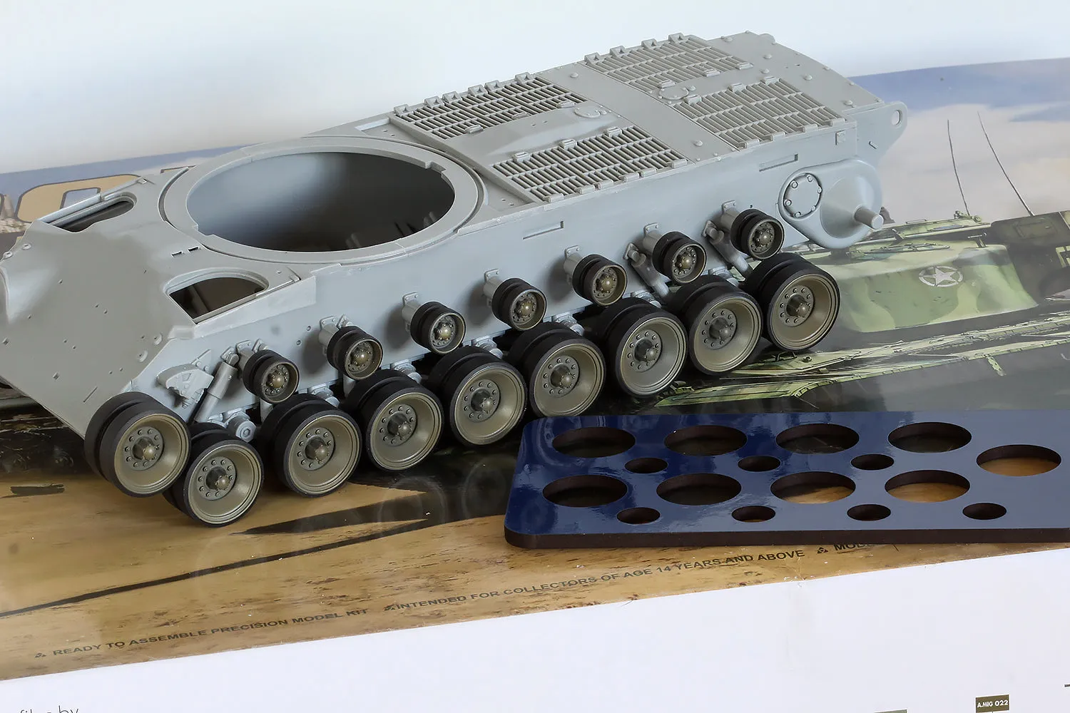 Rossagraph QuickWheel QW-189 målningsmask T29 T30 Takom 1/35
