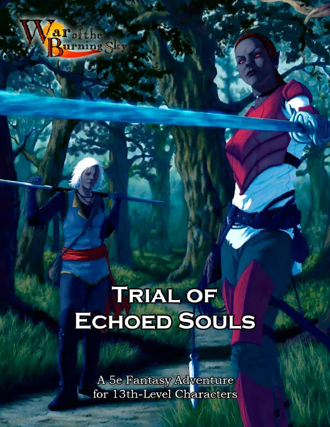 EN Publishing War of the Burning Sky 7 Trial of Echoed Souls äventyr PDF