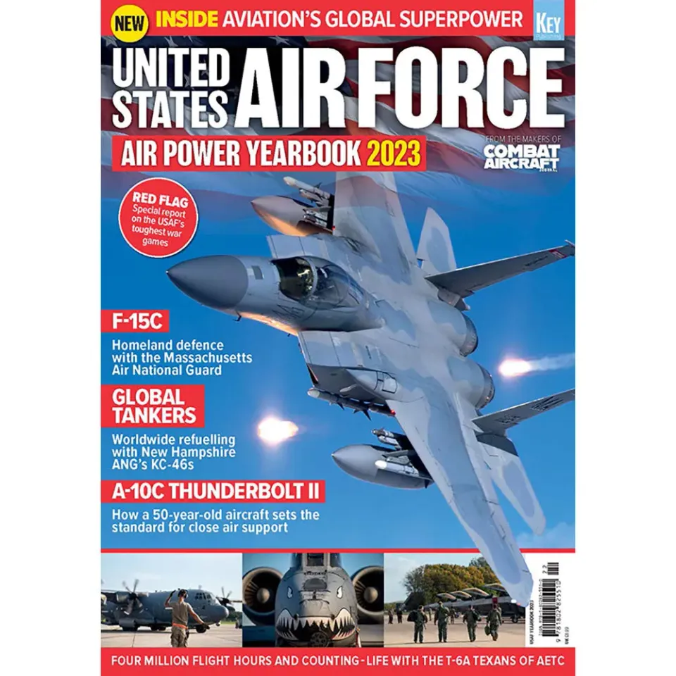 USAF Yearbook 2023 tidning – flygvapen