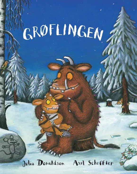 ABC Forlag Grøflingen tryckt bok dansk text
