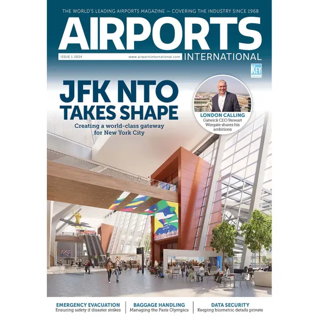 Airports International 1 2024 tidning lösnummer flygplats