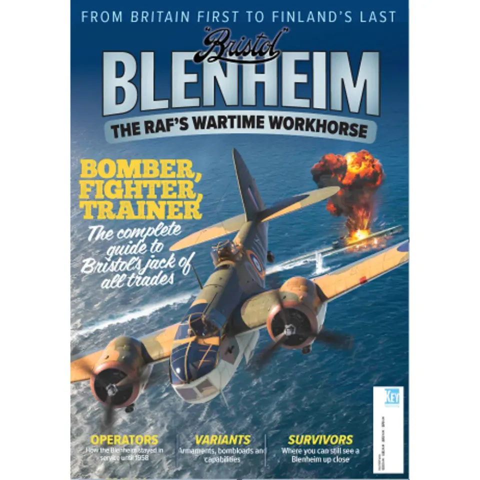 Key Bristol Blenheim tidning 116 sidor militärflyg historia