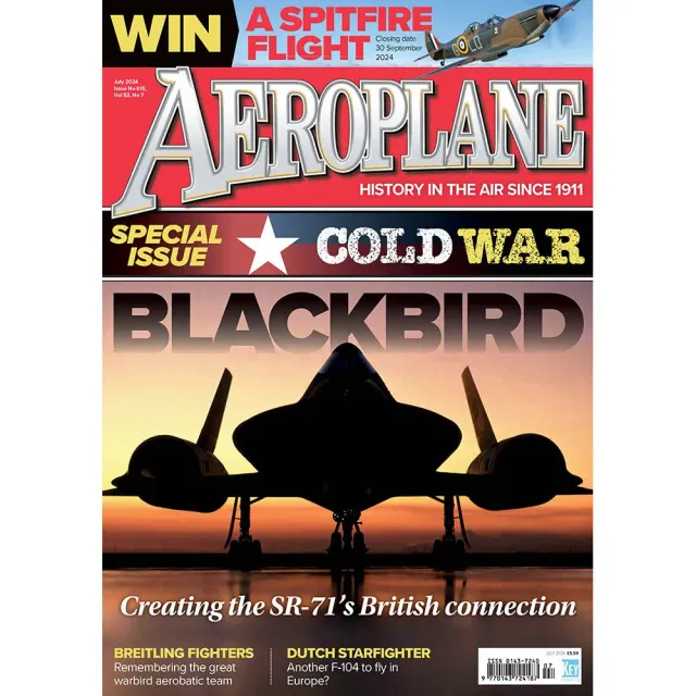 Aeroplane Monthly July 2024 tidning flyg historia