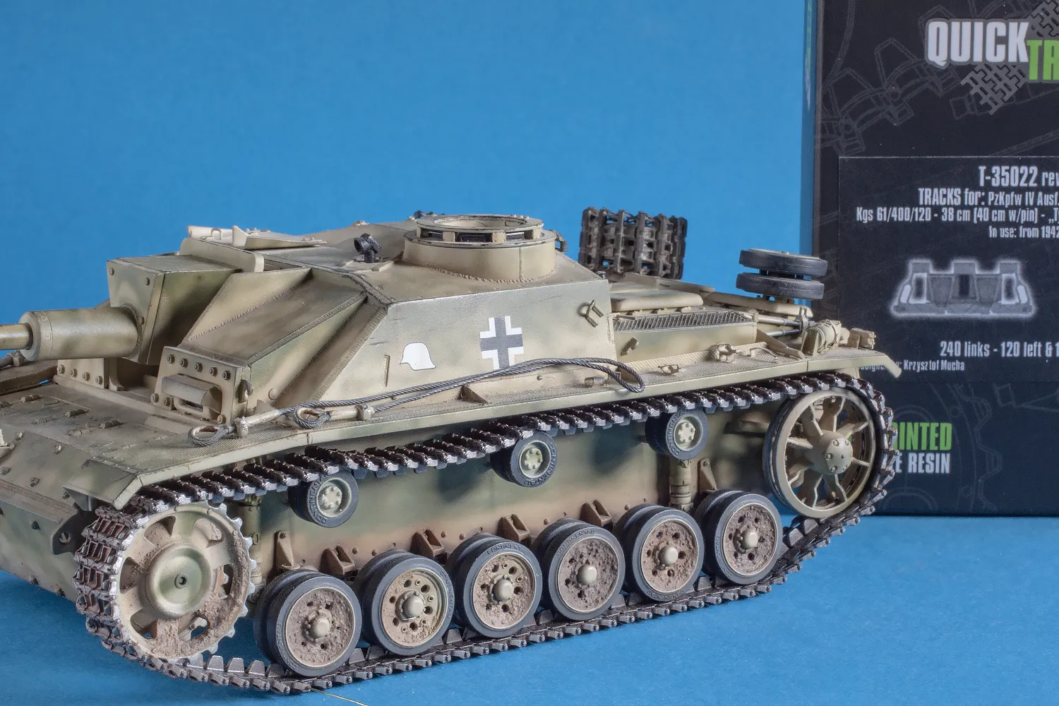 Rossagraph QuickTracks T-35022 larvband Panzer IV 1:35 typ 6A
