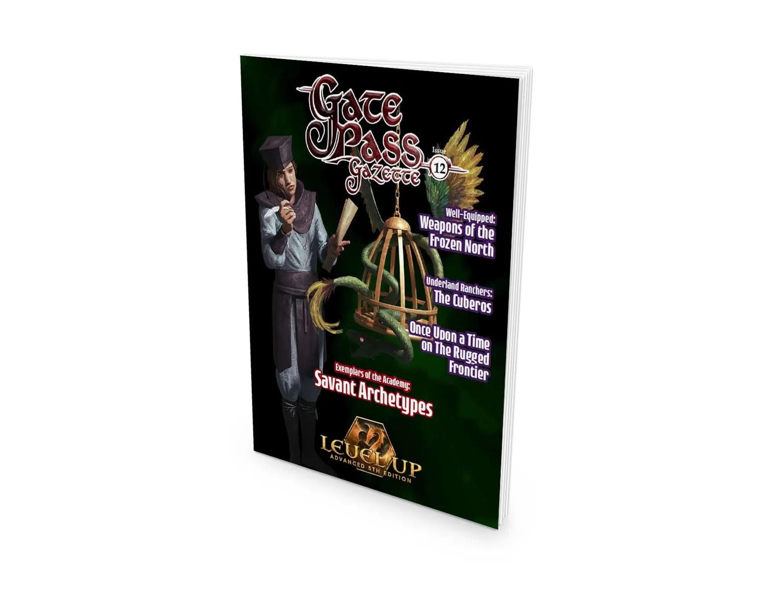EN Publishing Gate Pass Gazette 12 Level Up tidning pdf gräns