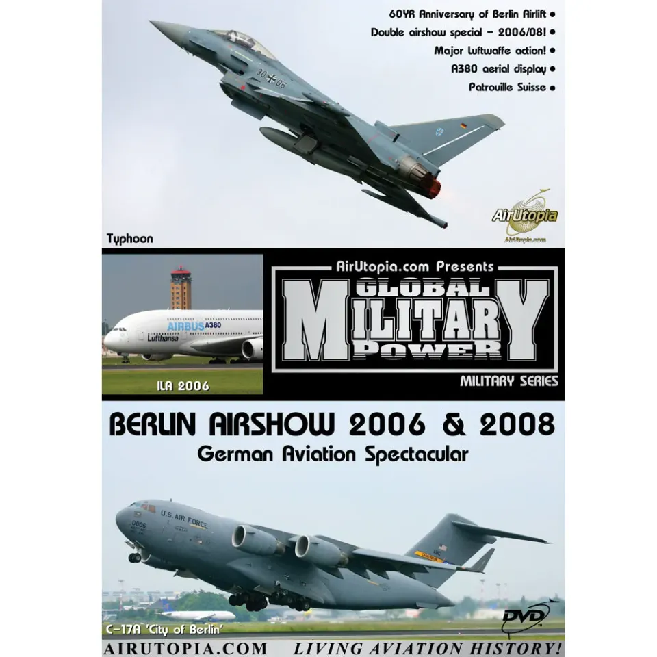 AirUtopia Berlin Air Show 2006 & 2008 dvd-film