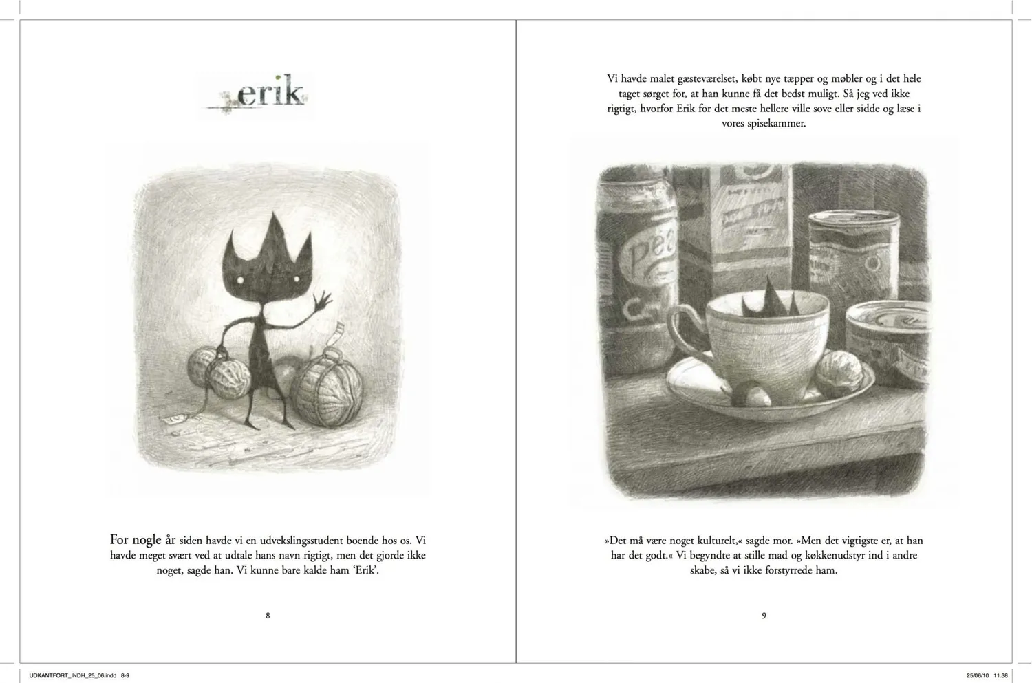 ABC Forlag Udkantsfortællinger bok tryckt noveller