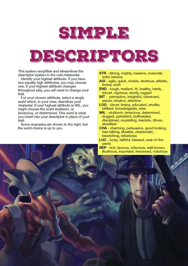 EN Publishing Simple Descriptors regelbok PDF WOIN