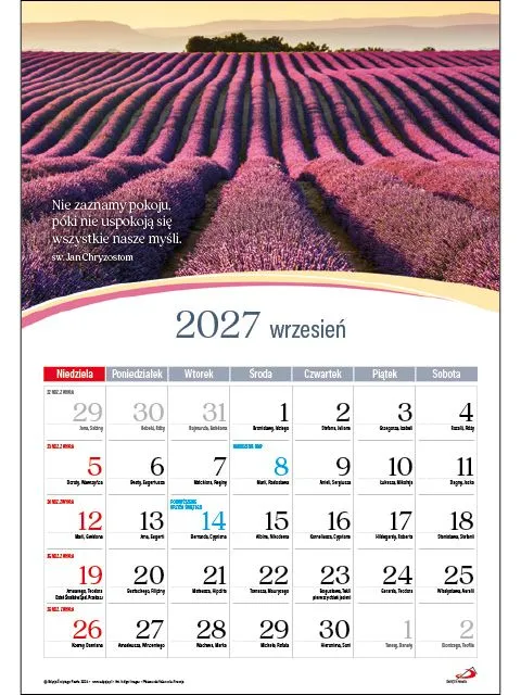 Sharon Perły krajobrazu 2027 väggkalender landskap 33,5x48,5