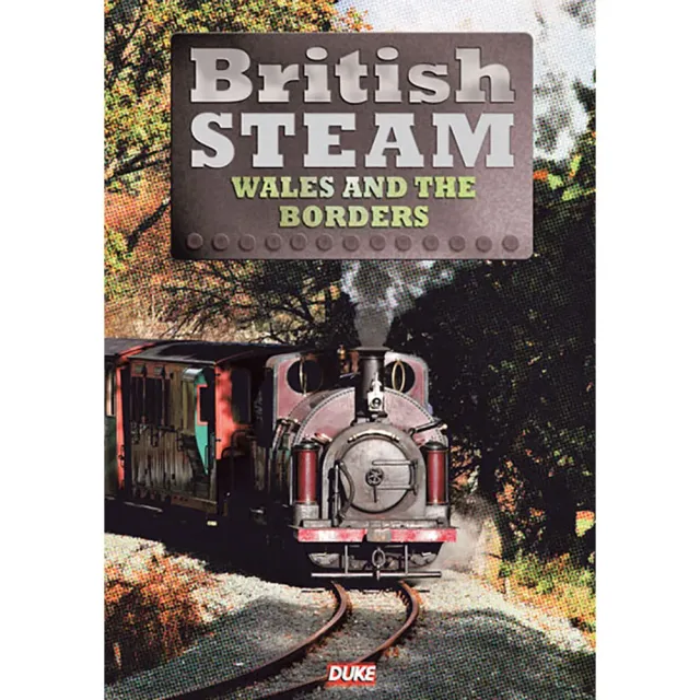 British Steam Wales Borders dvd film ånglok
