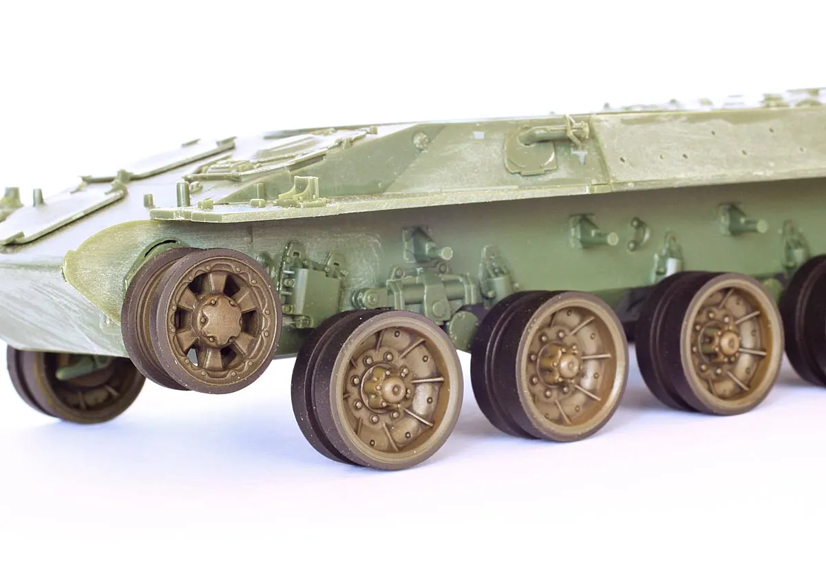 Rossagraph QuickWheel QW-121 mask AMX-30 1:35 MENG